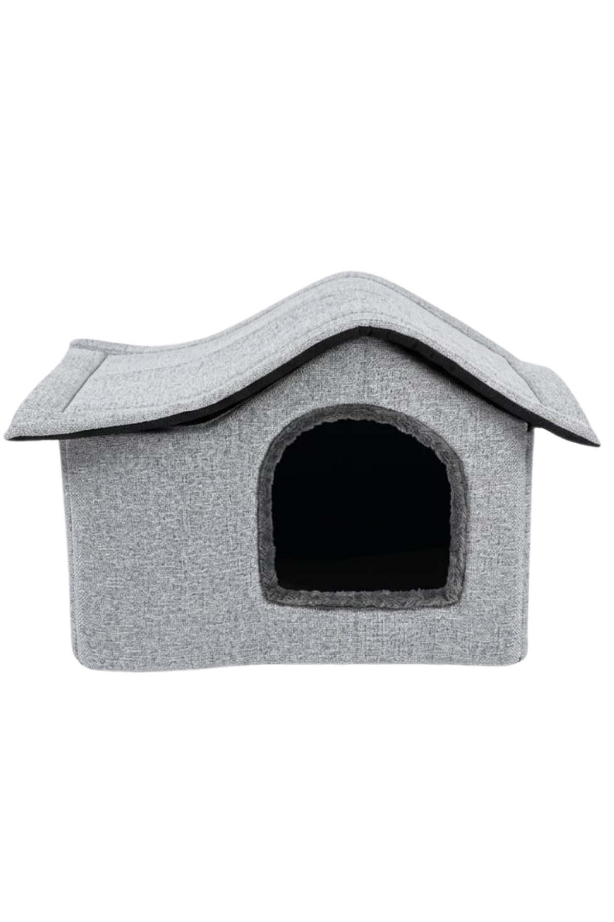 Tinypati Grand Villa Lüks Gri Kedi ve Köpek Yatağı