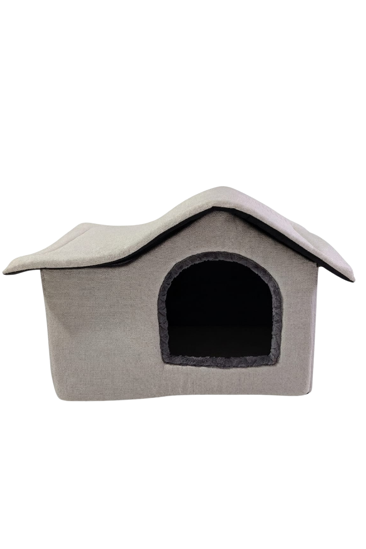 Tinypati Grand Villa Lüks Krem Kedi ve Köpek Yatağı